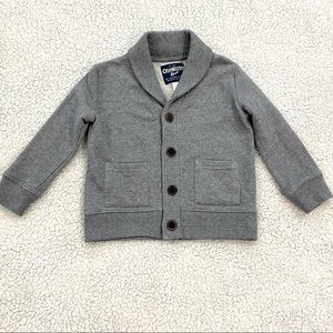 OshKosh B’Gosh Shawl Collar Cardigan sz 2T